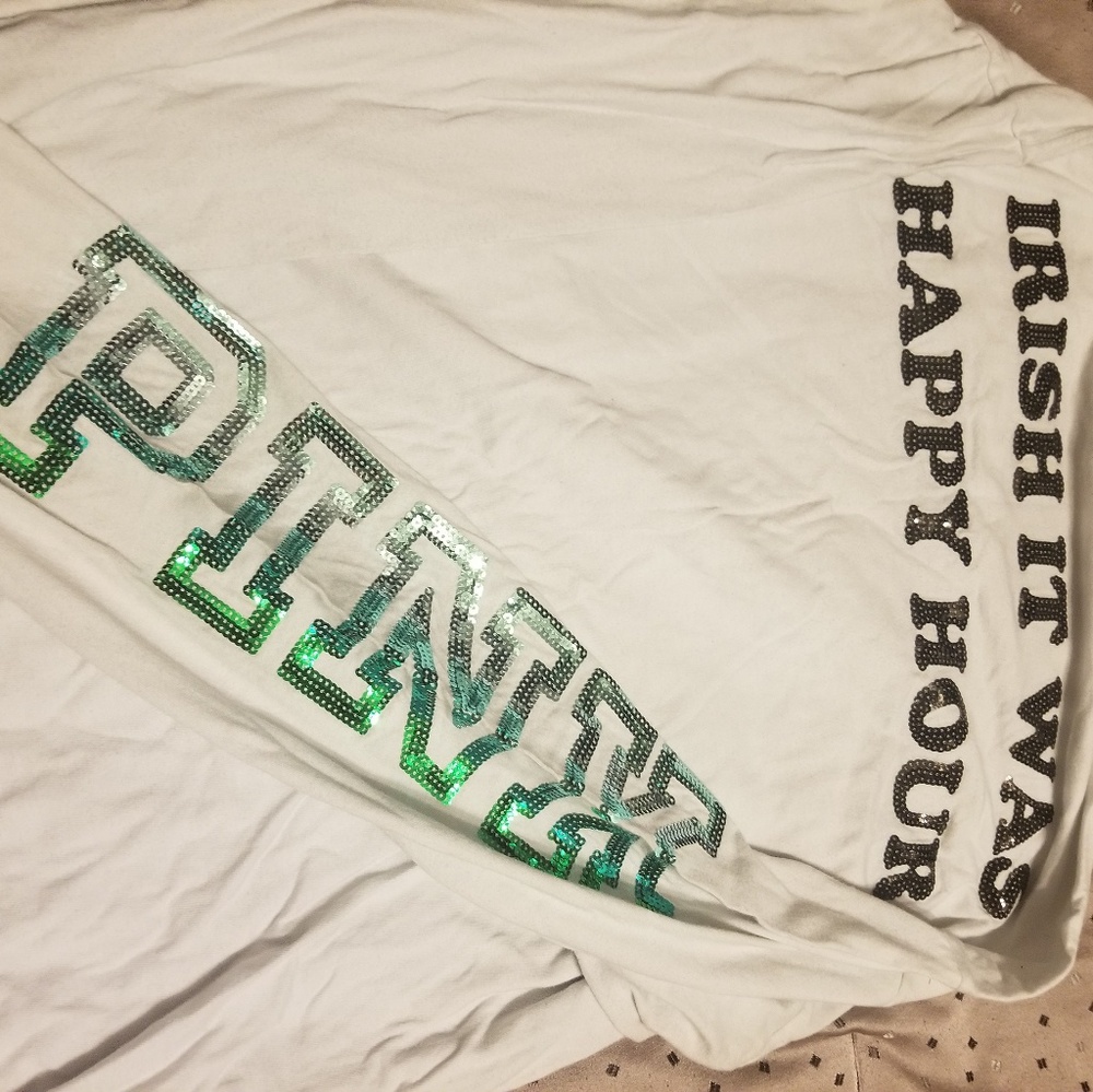 Victoria's secret st patty's day shirt